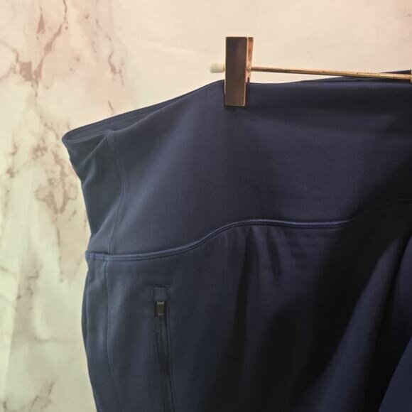 Athleta Skort Women 3X Blue Skirt Fairway Golf Built In Shorts Mini 16 Inch - Picture 2 of 8